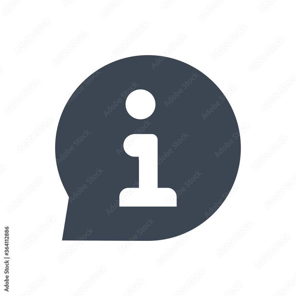 About Icon. information, info, help (vector illustration) About Icon. information, info, help (vector illustration)