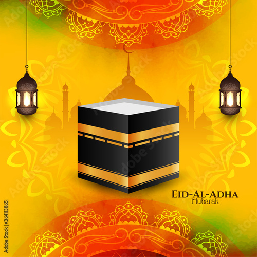 Eid-Al-Adha mubarak beautiful islamic background