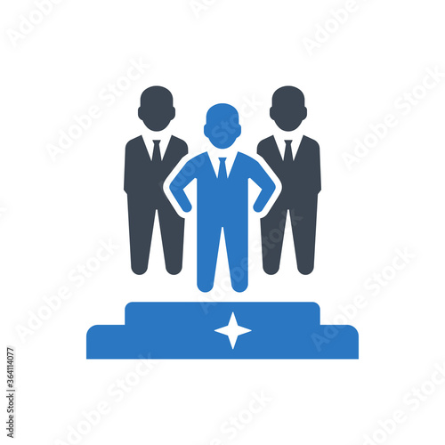 Winning Team Icon. victory, winning (vector illustration)