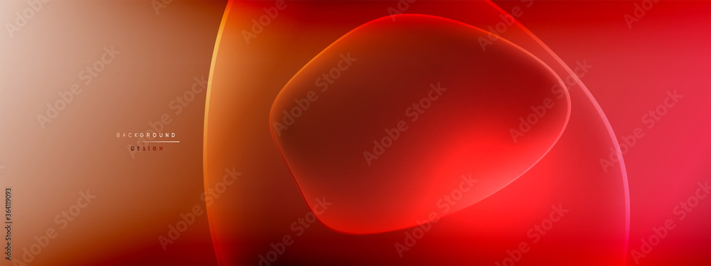 Vector abstract background - liquid bubble shapes on fluid gradient with shadows and light effects. Shiny design template for text Vector abstract background - liquid bubble shapes on fluid gradient with shadows and light effects. Shiny design template for text