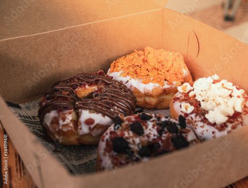 Donuts in Puerto Rico have become a work of art in the time of the pandemic