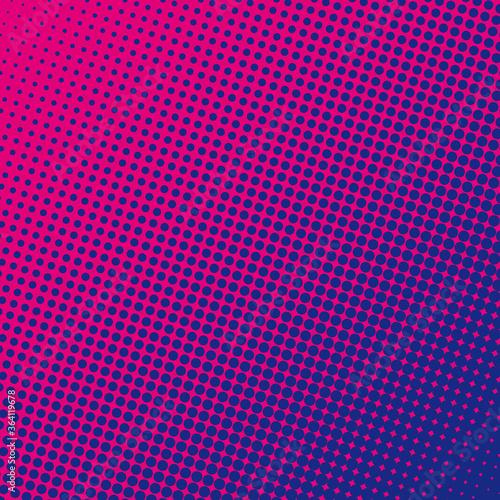 Farbraster pink_blau