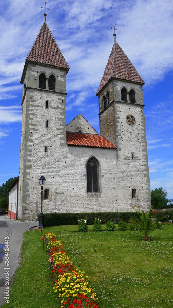 Kirche St. Peter und Paul auf der Insel Reichenau am Bodensee