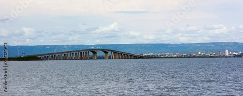 Bridge over the Tocantins River where Palmas is the state capital. photo