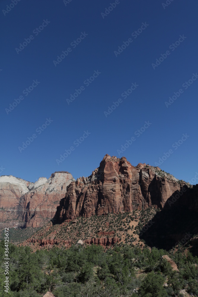 Obraz premium Exploring Zion National Park in summer