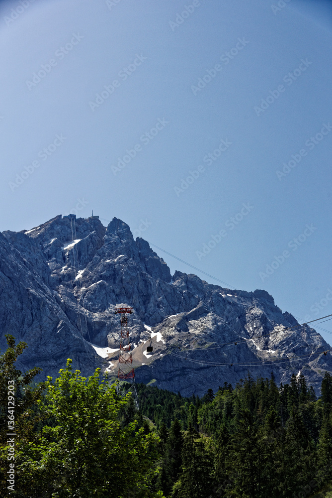 Zugspitze mit Seilbahn