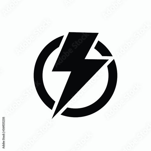 electric icon vector