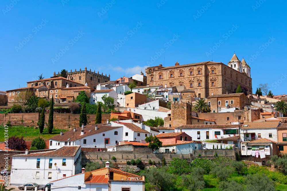 Overview of the historic and beautiful city of Caceres