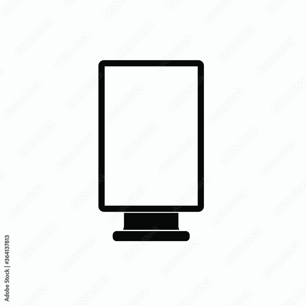 billboard icon vector billboard icon vector