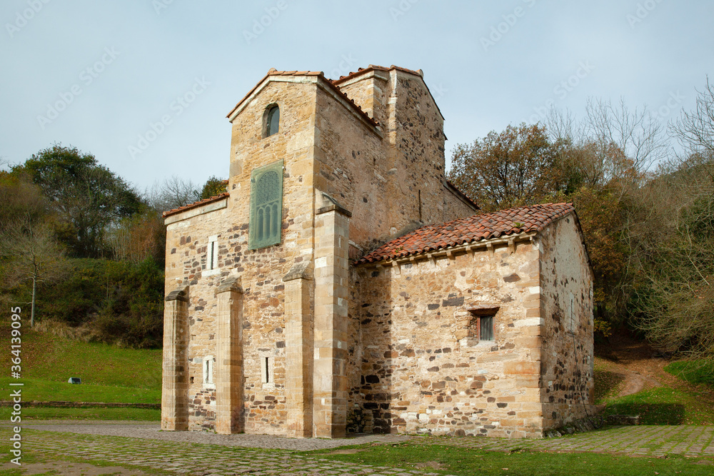 Church of St Mary at Mount Naranco, Oviedo, Spain