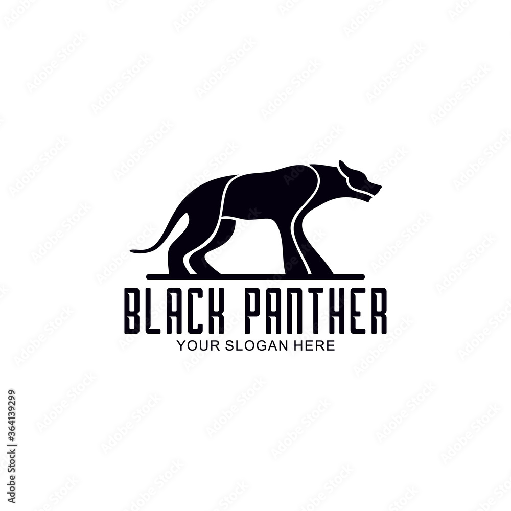 Black panther design template
