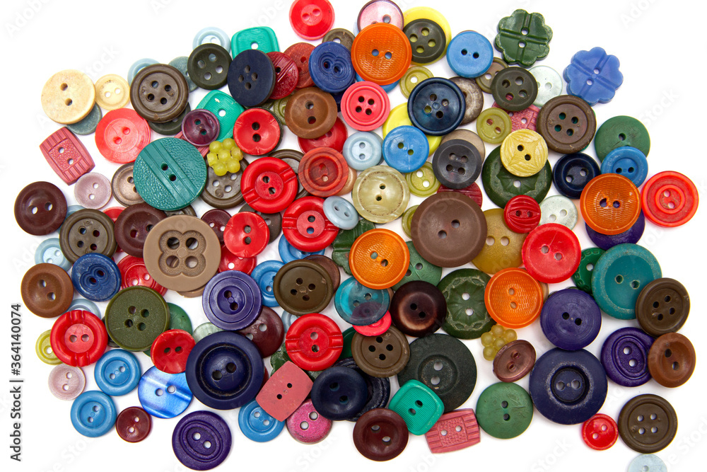 Sewing buttons background. Colorful sewing buttons texture Sewing buttons background. Colorful sewing buttons texture