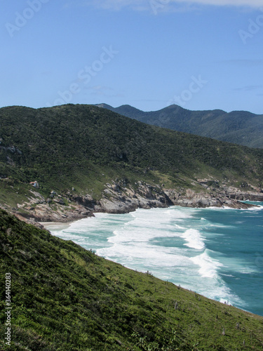 view of the coast of the sea