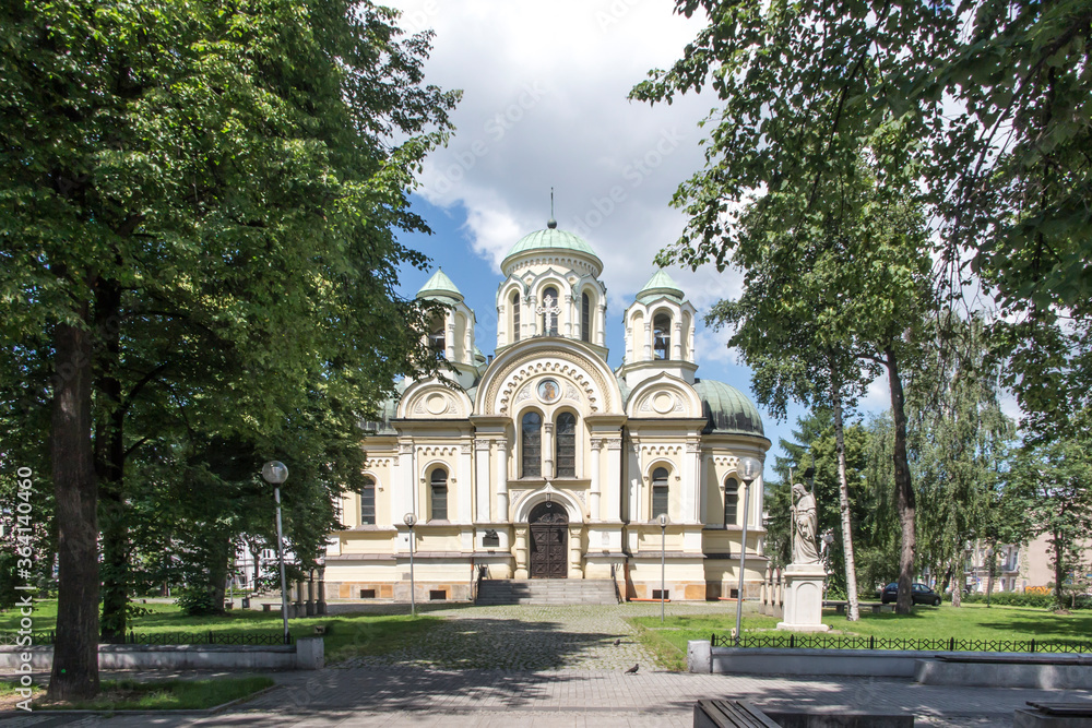The church dedicated to Saint Jakub in Czestochowa in Poland,