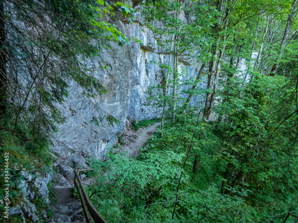 The Starzlachklamm in Allgau The Starzlachklamm in Allgau
