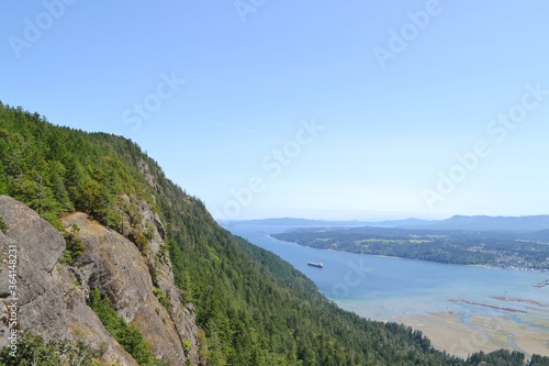 Side of Mount Tzouhalem, Vancouver Island