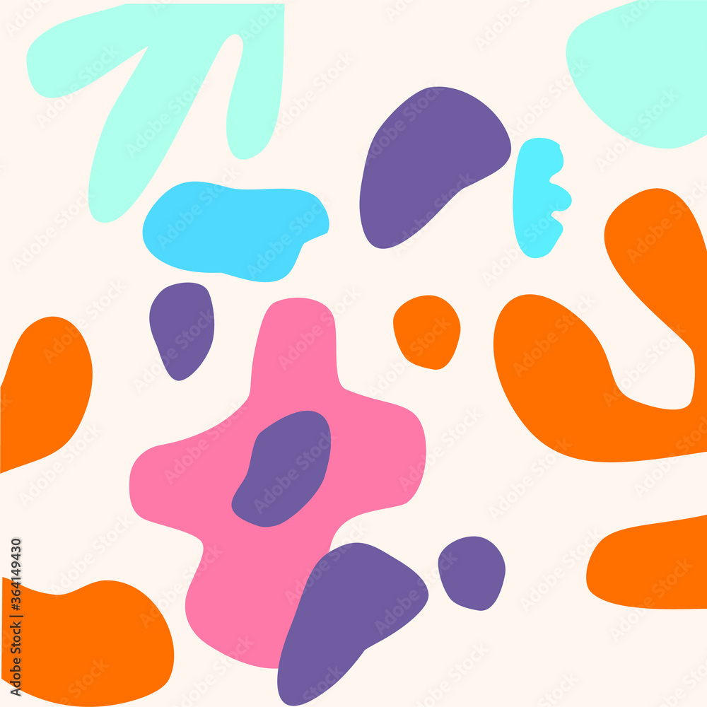 custom made wallpaper toronto digitalillustration vector EPS Print hand draw painted abstract modern art for wall decoration or postcard cover or textile or background or other