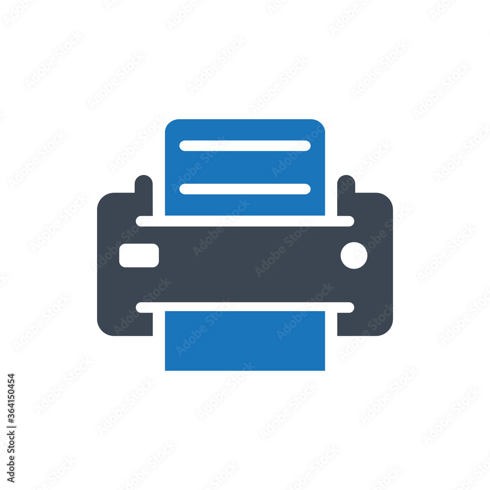 Printer icon ( vector illustration) Printer icon ( vector illustration)