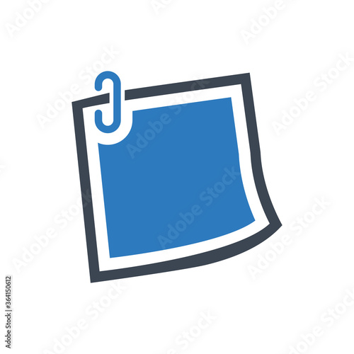 Note icon ( vector illustration )