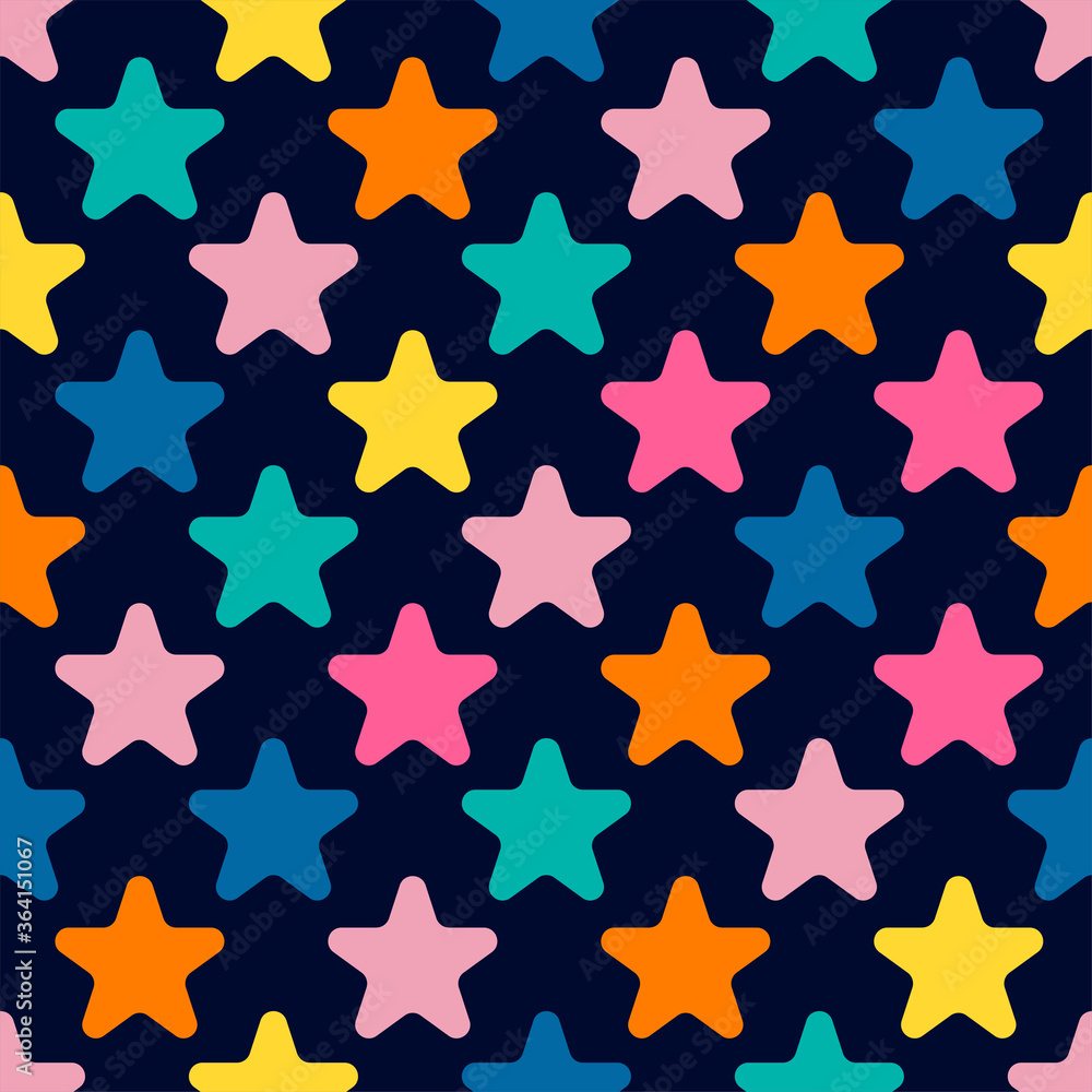 Abstract bright colorful seamless pattern.