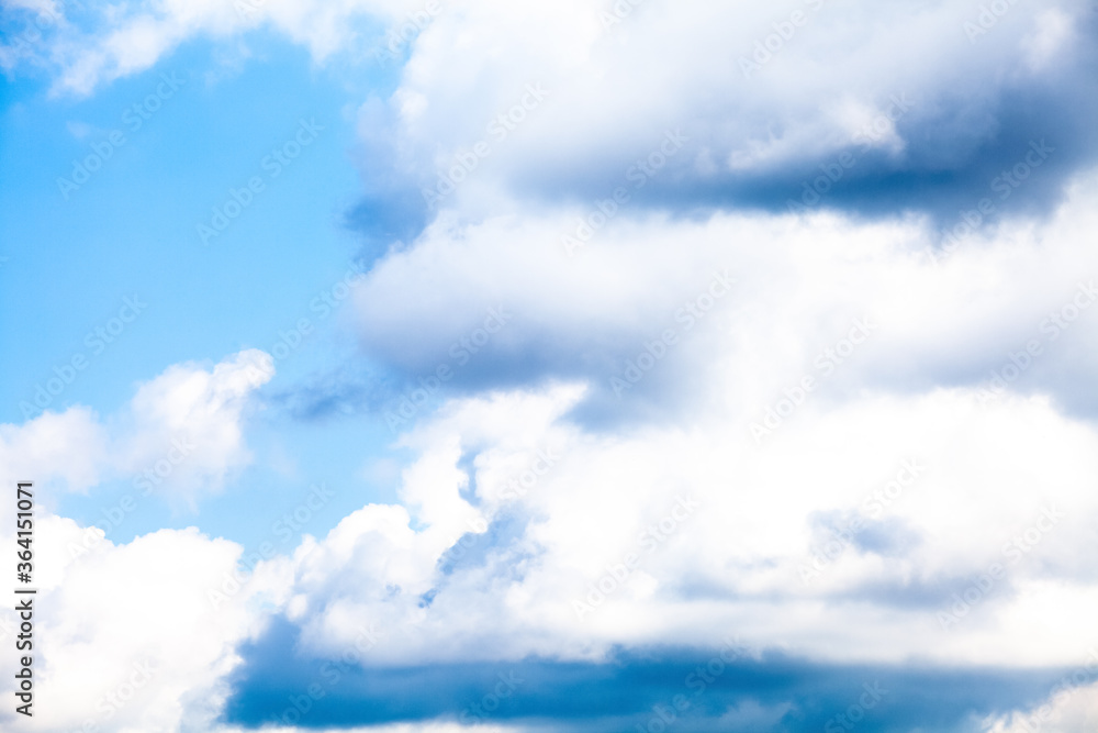 Obraz premium clouds on blue sky background