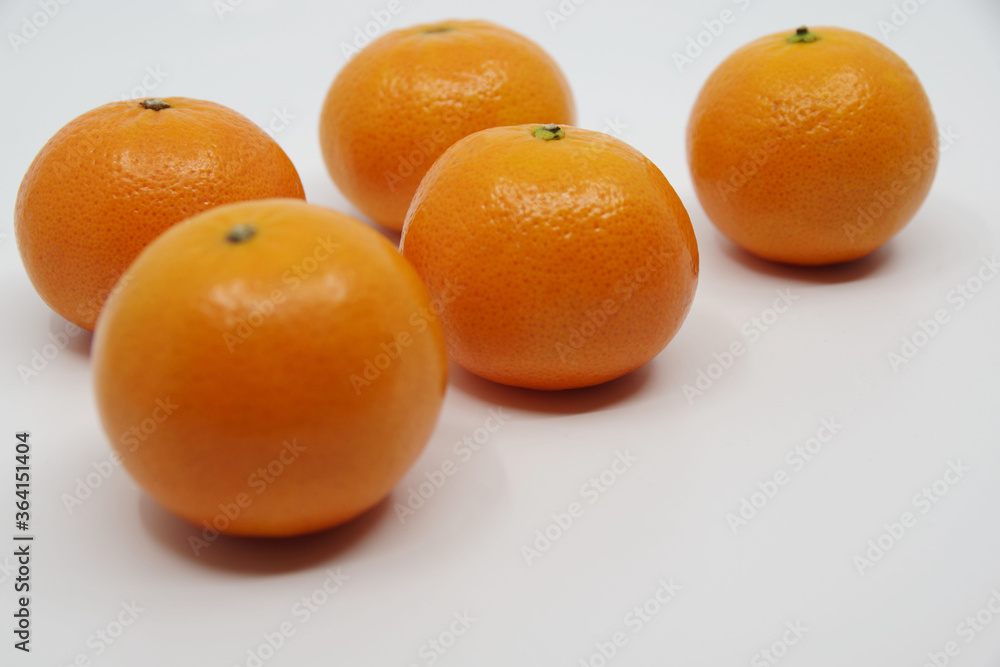 Tangerine or Mandarin. Mandarin isolated on white background. Tangerine or Mandarin. Mandarin isolated on white background.