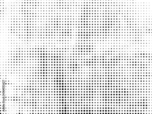 Halftone Pattern. Abstract Halftone Dots. Vector Illustration.