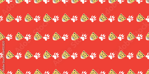 Photography Animal (wild cat) Seamless pattern