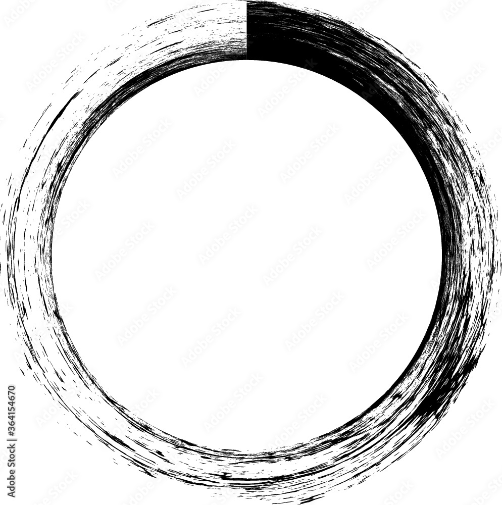 Circle brush stroke texture Circle brush stroke texture