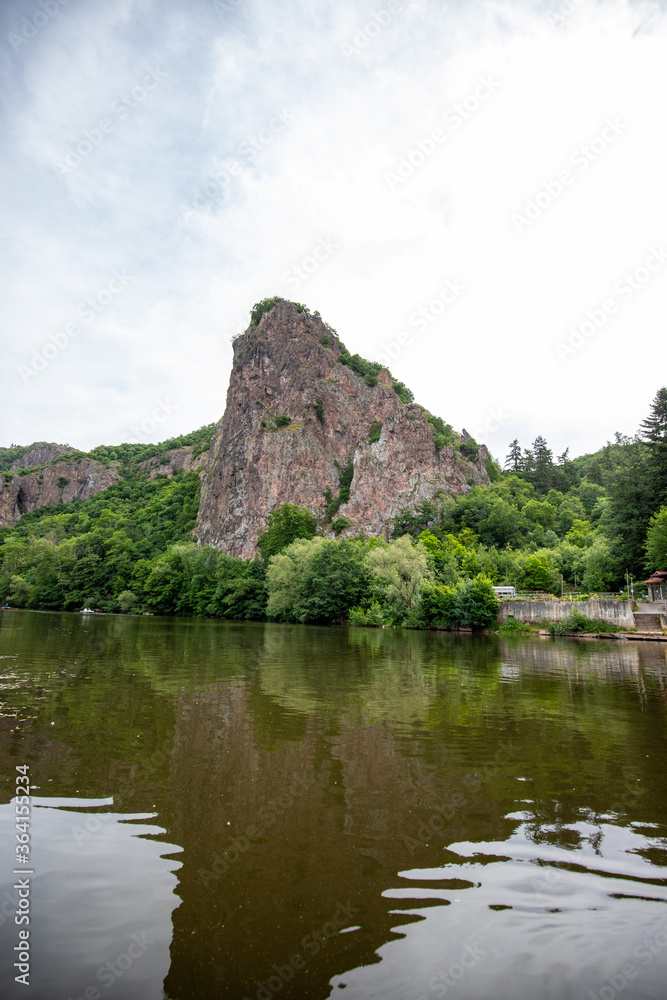 View at rock formation Rheingrafenstein View at rock formation Rheingrafenstein
