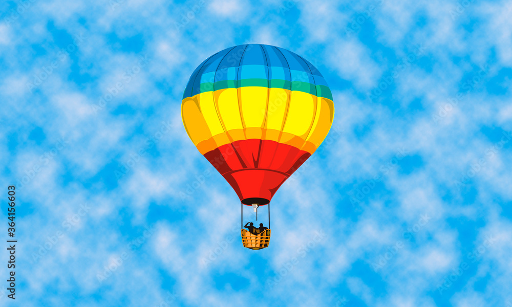 Fototapeta premium parachutism