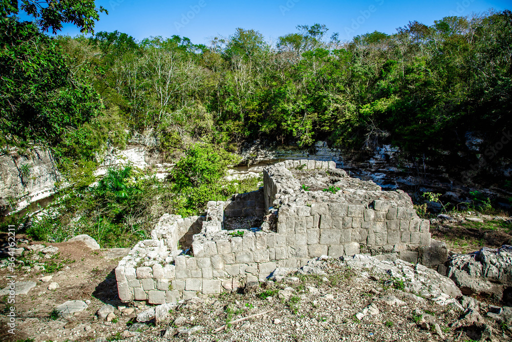 an altar in Chichen Itza, Yucatan, Mexico