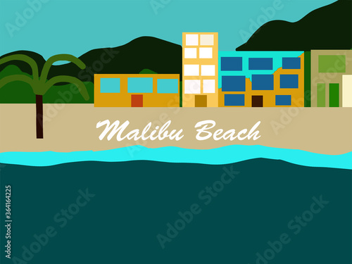 Beautiful Vacation Houses on Malibu Beach