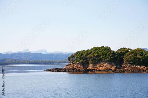 Beautiful Gordon River in Tasmania Australia