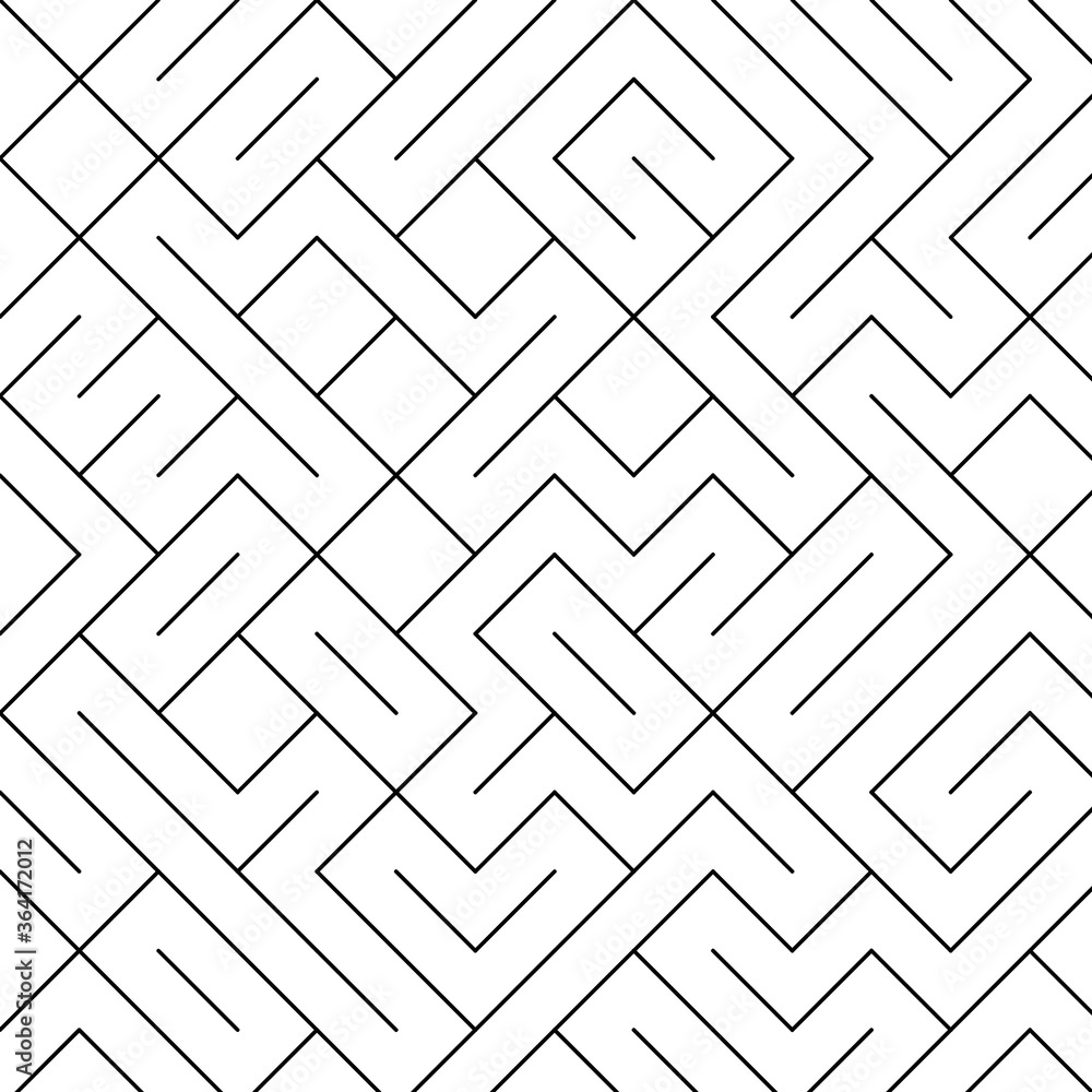 Abstract maze illustration background wallpaper