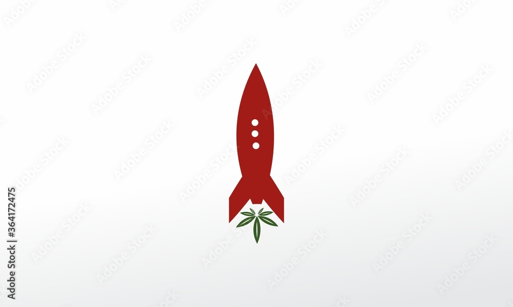 Obraz premium ROCKET CANNABIS