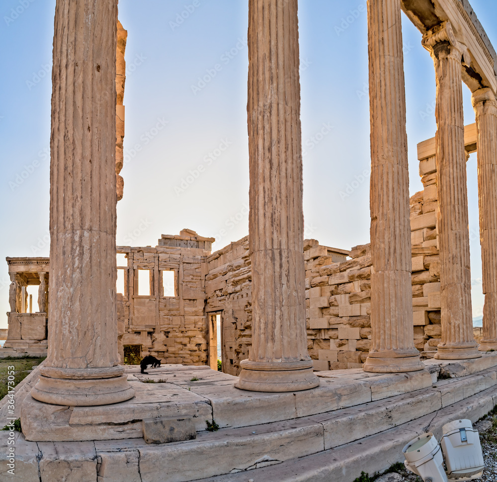  The old temple of Athena Polias