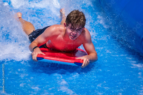 Billede på lærred Bodyboarding