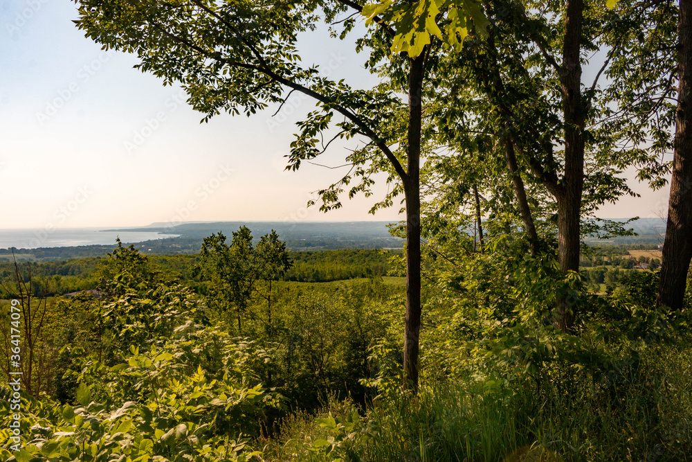 View of meaford ontario in panoramic formatting