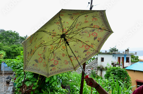 umbrella in the rain