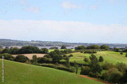 Beautiful Devon countryside in United Kingdom. Devon is a county in southwest England