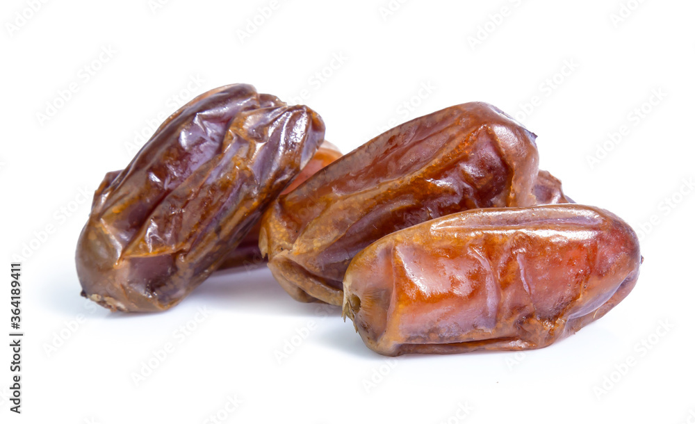 Dates palm isolated on white background Dates palm isolated on white background