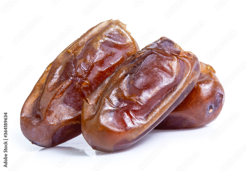 Dates palm isolated on white background Dates palm isolated on white background