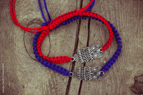 Handmade woven bracelets