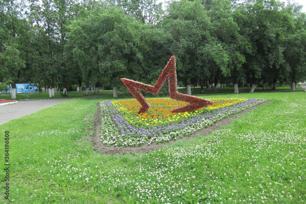Fototapeta premium Russia, Vologda City, Center, july 2020 (703)
