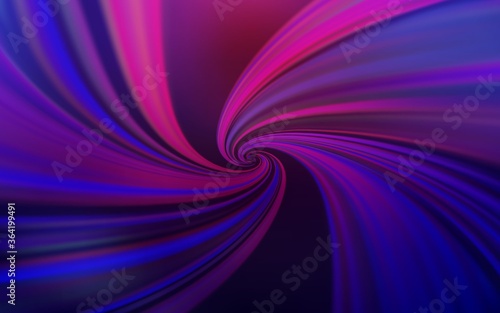 Dark Purple vector texture with wry lines. An elegant bright illustration with gradient. A completely new template for your design.