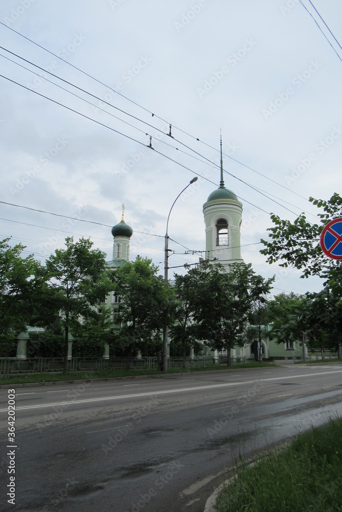 Fototapeta premium Russia, Vologda City, Center, july 2020 (121) 