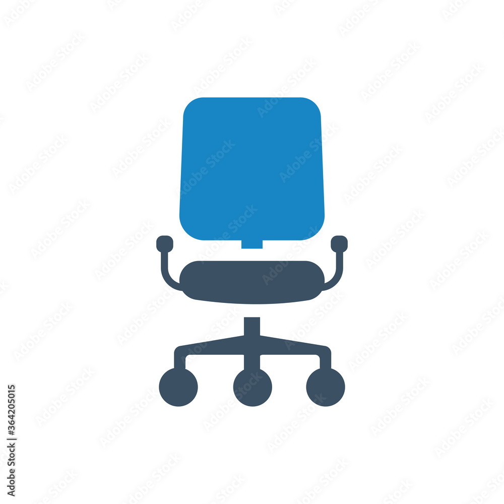 Furniture chair icon Furniture chair icon