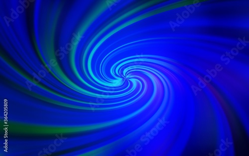 Light BLUE vector texture with wry lines. A completely new colorful illustration in simple style. Abstract design for your web site. © smaria2015