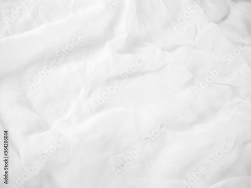 white fabric texture background,crumpled fabric background.